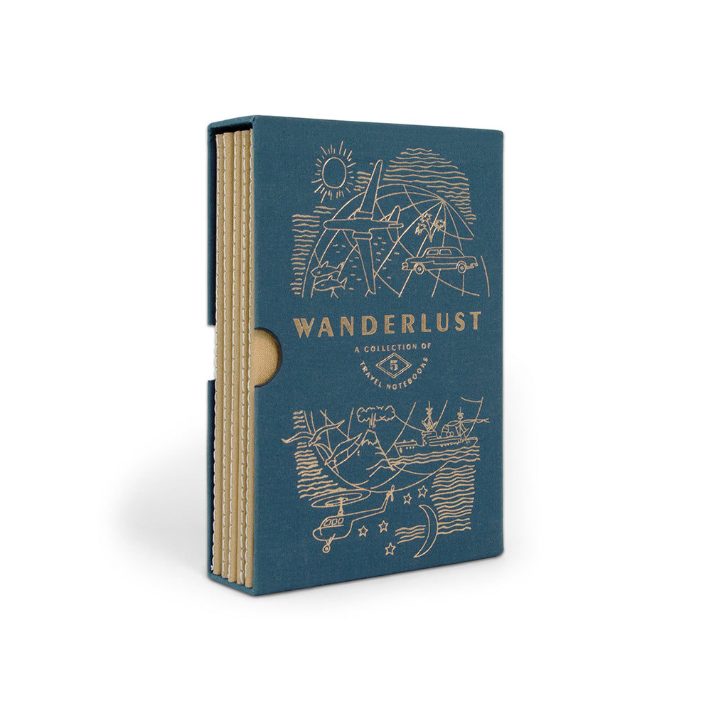 Wanderlust Travel Notebook Set