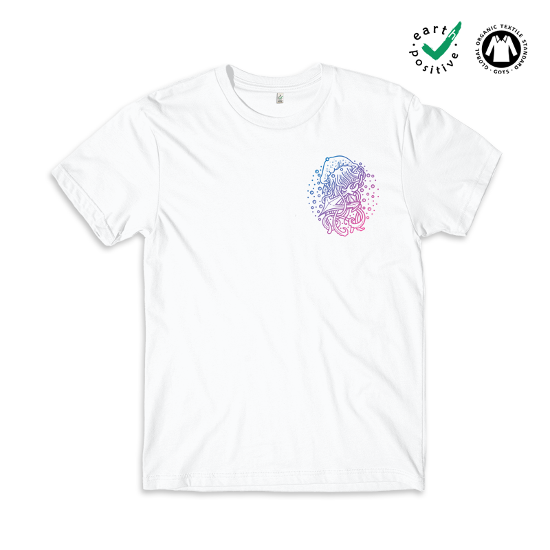 Jellyfish Anchor Tshirt / Pocket Print