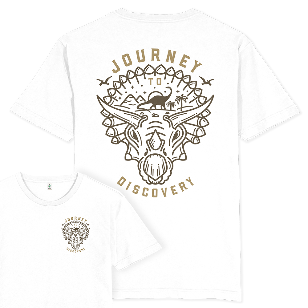 Journey to Discovery T-shirt / Back Print