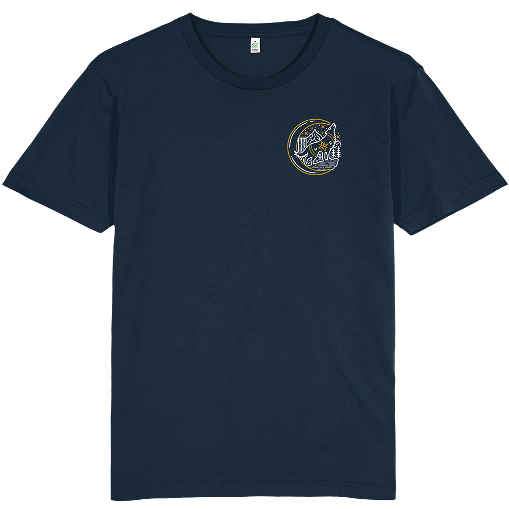 Lone Wolf T-shirt / Pocket Print