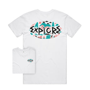 Montage Explore T-shirt / Back Print