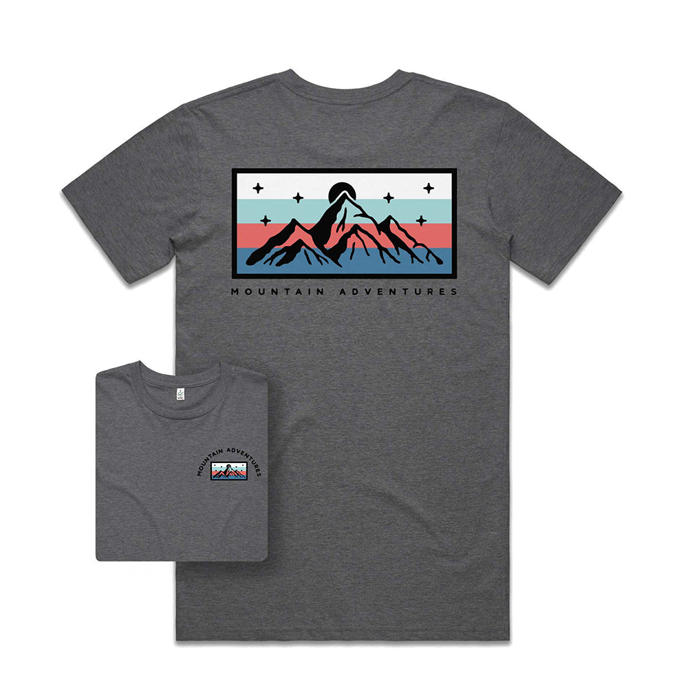 Mountain Adventures T-shirt / Back Print