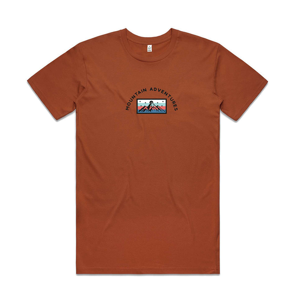 Mountain Adventures T-shirt / Front Print