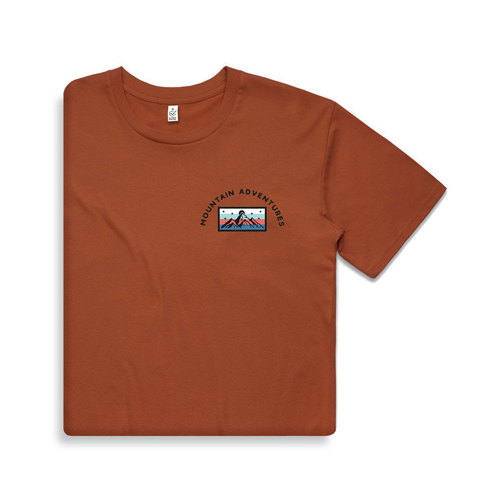 Mountain Adventures T-shirt / Pocket Print