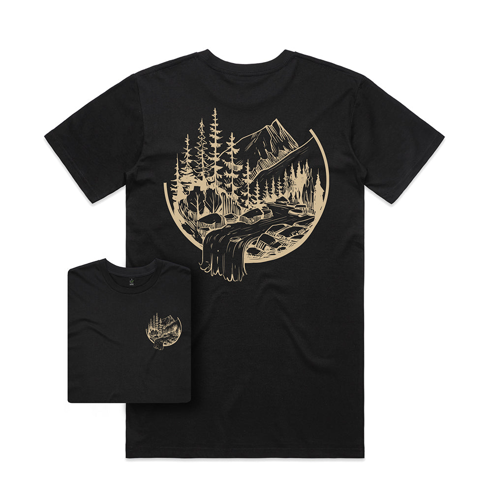 Mountain Trek T-shirt / Back Print
