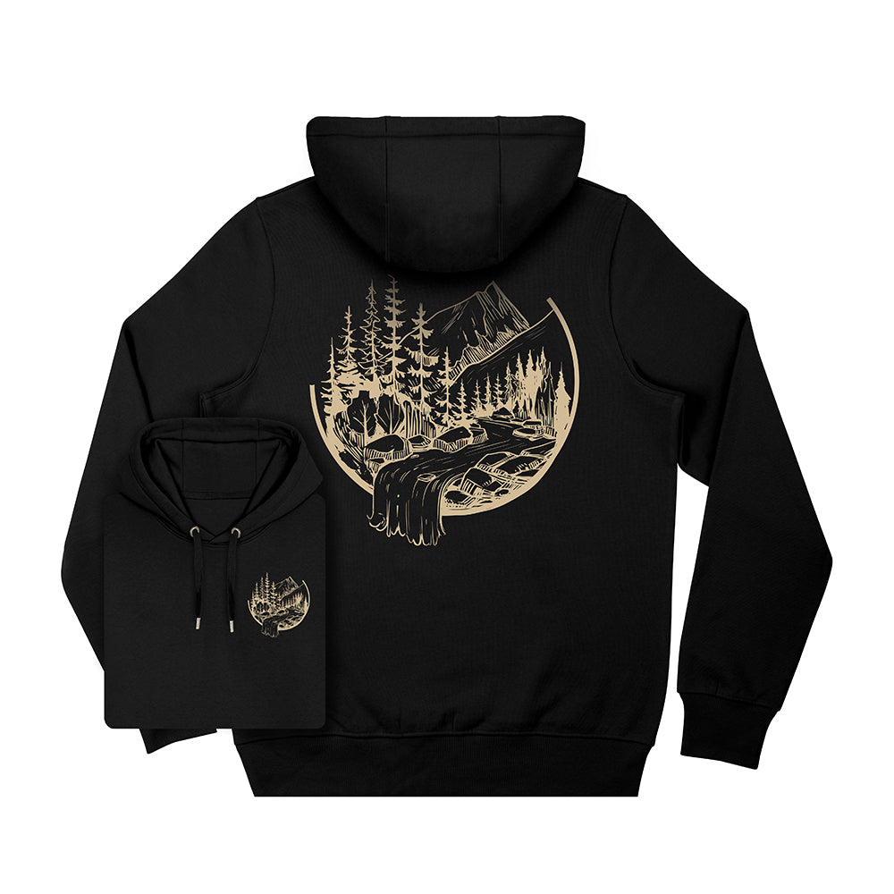 Mountain Trek Hoodie / Back Print