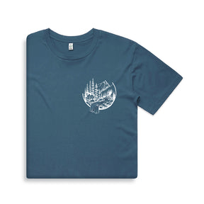 Mountain Trek T-shirt / Pocket Print