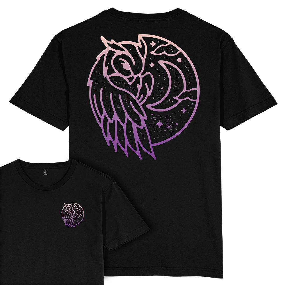 Night Owl T-shirt / Back Print