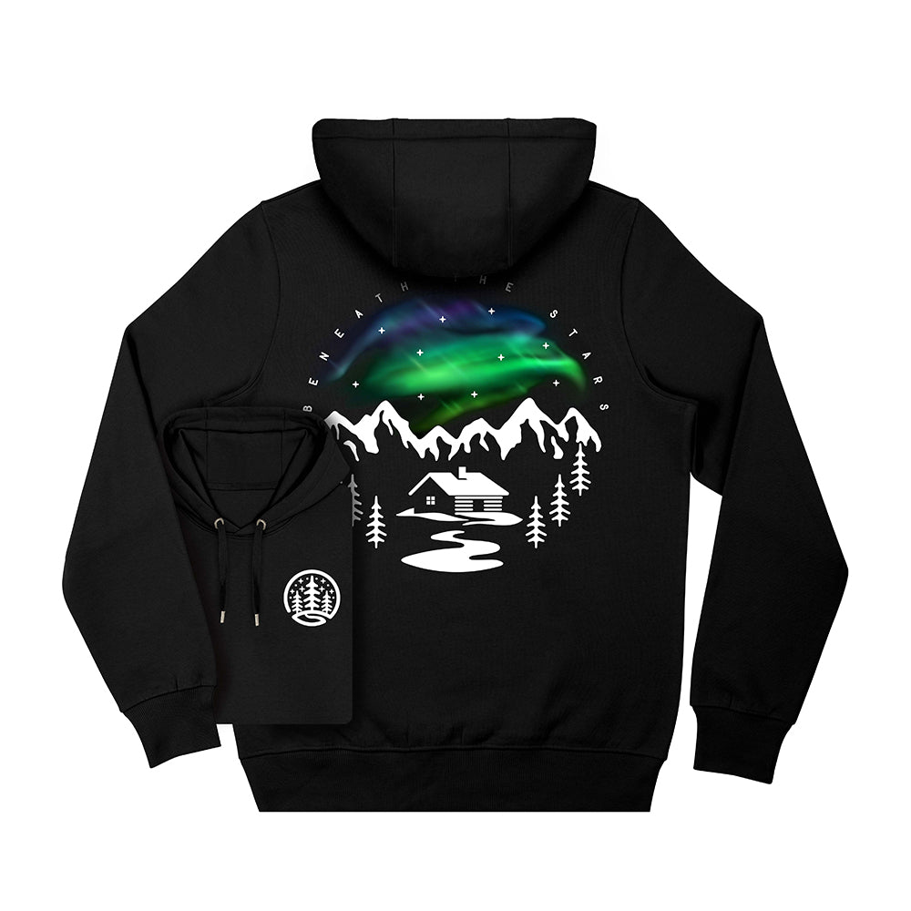 Northern Lights Hoodie / Back Print