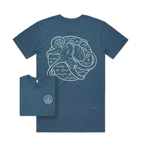 Octopus T-shirt / Back Print