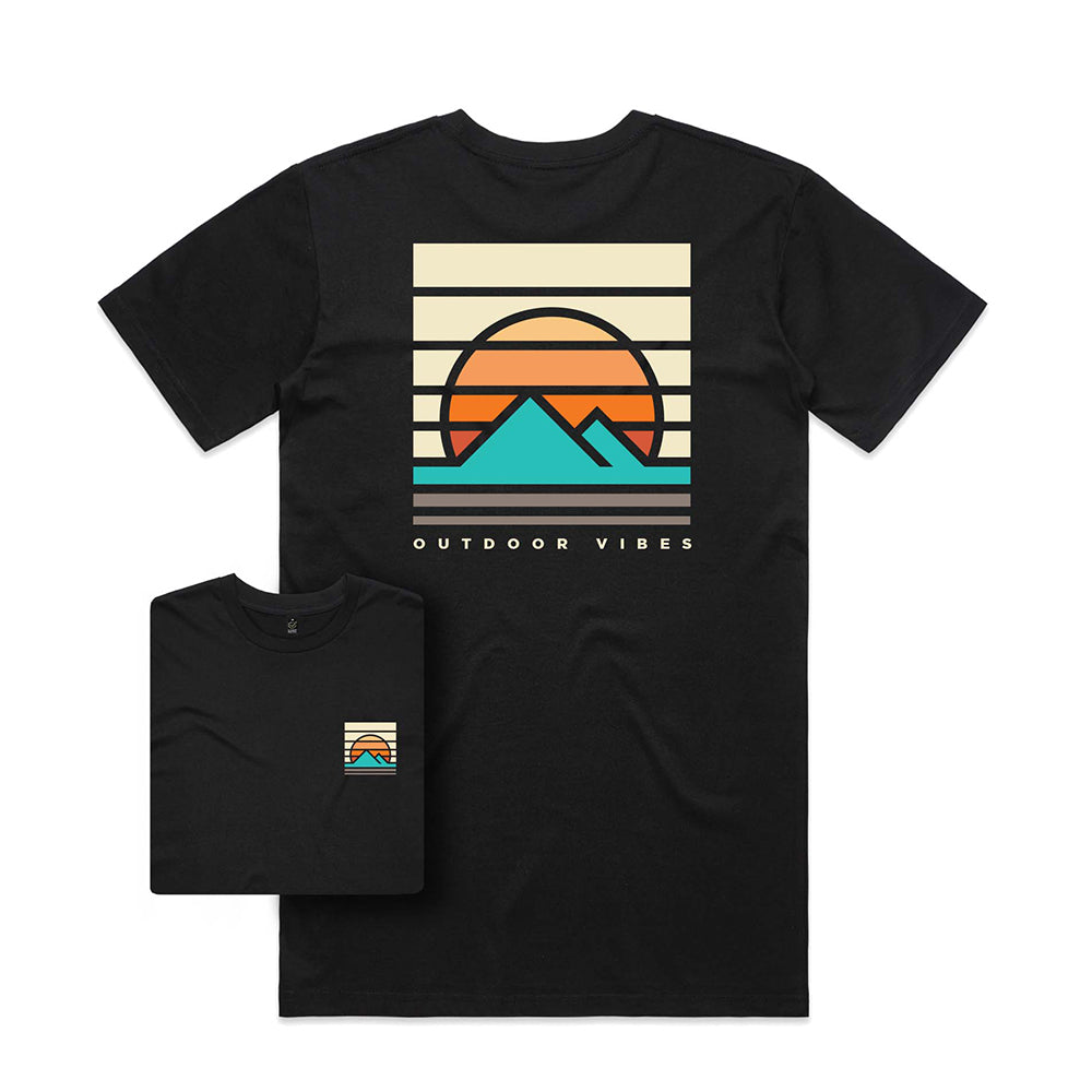 Outdoor Vibes T-shirt / Back Print