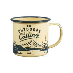 Enamel Mug - Outdoors Calling