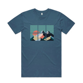 Over the Mountains T-shirt / Front Print