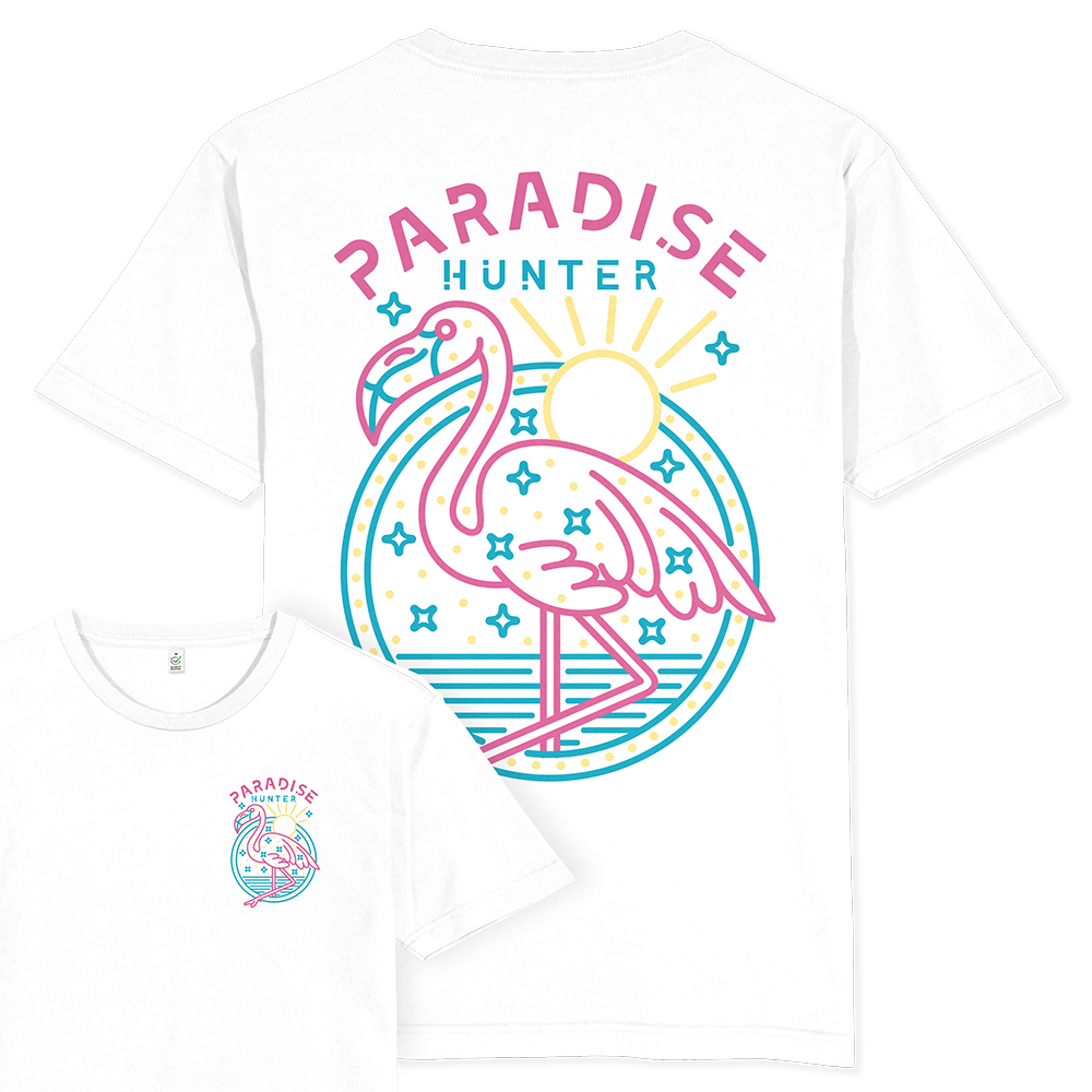 Paradise Hunter T-shirt / Back Print