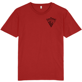 Triangle Mountain T-shirt / Pocket Print