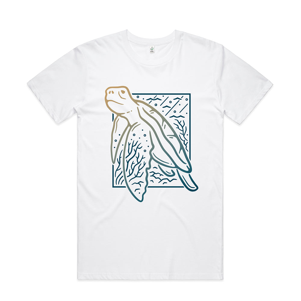 Turtle Scene T-shirt / Front Print