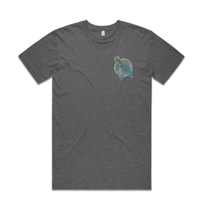 Turtle Scene T-shirt / Pocket Print