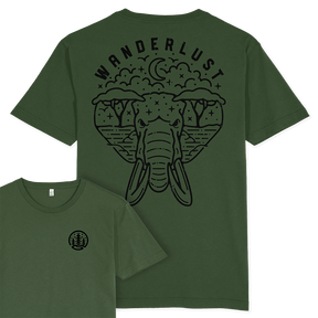 Wanderlust T-shirt / Back Print