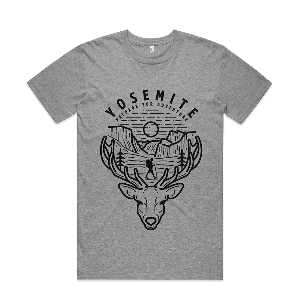 Yosemite Hiker T-shirt / Front Print